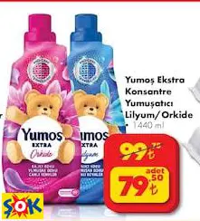 YUMOŞ EKSTRA KONSANTRE YUMUŞATICI LİLYUM/ORKİDE 1440 ML YUMOŞ EKSTRA KONSANTRE YUMUŞATICI LİLYUM/ORKİDE 1440 ML